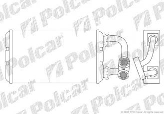 Купити 2007N84X Polcar - Радіатори обігріву