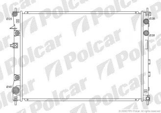 Радиаторы охлаждения 7250081K Polcar фото 1