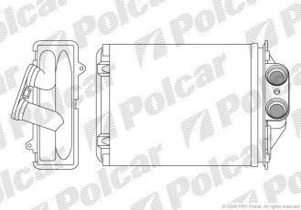 Купить 3003N8-2 Polcar - Радиаторы обогрева