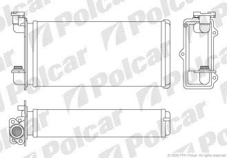 Купити 2005N81 Polcar - Радіатори обігріву 2005N8-1