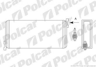 Купити 5001N8-1 Polcar - Радіатори обігріву
