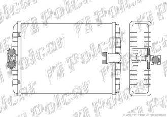 Купить 5015N8-1 Polcar - Радиаторы обогрева