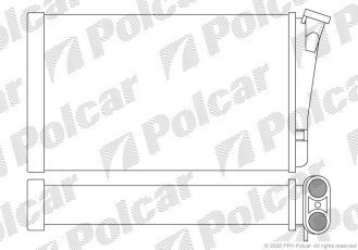 Купить 5527N8-1 Polcar - Радиаторы обогрева