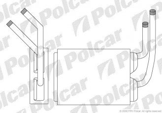 Купити 6003N81 Polcar - Радіатори обігріву