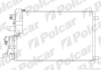 Купить 2759K83K Polcar - Радиаторы кондиционера