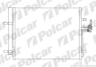 Купить 3219K81K Polcar - Радиаторы кондиционера