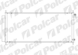 Радіатори кондиціонера 3835K8C2 Polcar фото 1