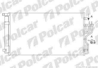 Купити 4048K81X Polcar - Радіатори кондиціонера