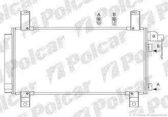 Купити 4519K81K Polcar - Радіатори кондиціонера