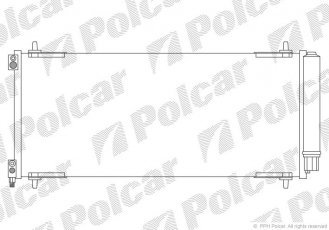Купити 5748K8C2 Polcar - Радіатори кондиціонера