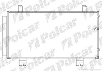 Купити 8011K81K Polcar - Радіатори кондиціонера A/A пайка З КПП=M/A AC=  (+)  LEXUS IS 11.05- 2500ccm 4GR-FSE (PJ)