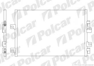 Купити 6061K8C2 Polcar - Радіатори кондиціонера