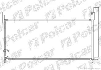 Купить 8162K82K Polcar - Радиаторы кондиционера A/A пайка C КПП=CVT AC=  (+)  TOYOTA PRIUS 09- 1797ccm 2ZR-FXE (PJ)