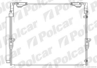 Купити 8184K81K Polcar - Радіатори кондиціонера 665 (630)  x540 (520)  x16 A/A пайка З КПП=A AC=  (+)  TOYOTA LAND CRUSER 200 (V8)  0