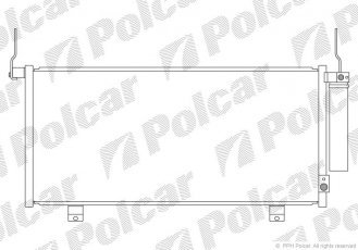 Купити 5223K81K Polcar - Радіатори кондиціонера A/A пайка З КПП=M/A AC=  (+)  MITSUBISHI GALANT 04- 1999ccm 4G94 (PJ)