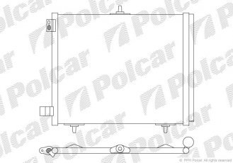 Купити 2316K8C2 Polcar - Радіатори кондиціонера
