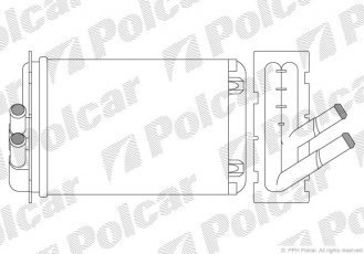 Купити 6712N8-1 Polcar - Радіатори обігріву