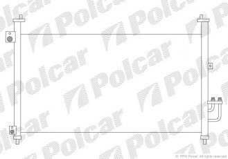 Купить 3828K8C3 Polcar - Радиаторы кондиционера