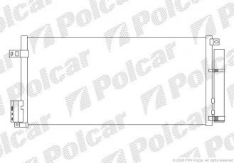 Купити 5558K8C2 Polcar - Радіатори кондиціонера