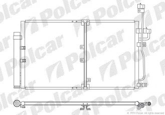 Купити 5565K8C1 Polcar - Радіатори кондиціонера