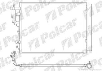 Купити 4114K8C2 Polcar - Радіатори кондиціонера