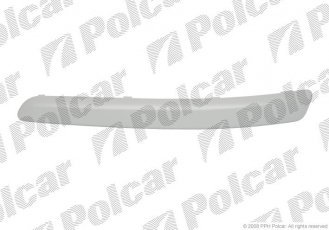 Купити 95270718J Polcar - Молдинг переднього бампера polo 05-10 rh-