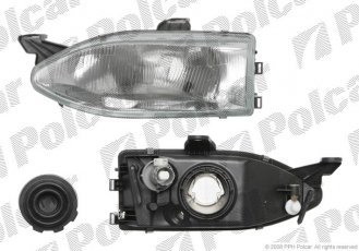 Купити 3005090E Polcar - Фара основна ліва сторона TYC тип лампи=H4 ручний/електричний ECE FIAT SIENA/PALIO комбі (178)  0