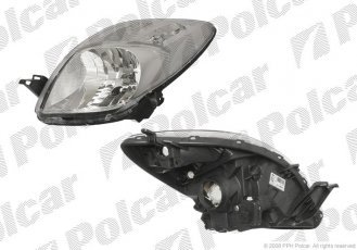 Купити 810509V Polcar - Фара основна ліва сторона VALEO тип лампи=H4 електричний з мотором ECE TOYOTA YARIS (XP9)  HB 01. 810509-V