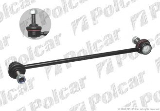Купить P-410 Polcar - Стойка стабилизатора TEKNOROT передний левый-правый сталь PEUGEOT CITROEN (PJ)