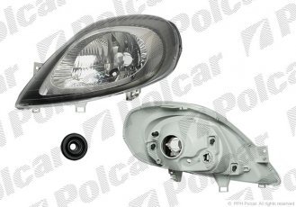 Купити 602609-E Polcar - Фара основна ліва сторона TYC тип лампи=H4 електричний без мотора ECE RENAULT OPEL NISSAN (PJ)