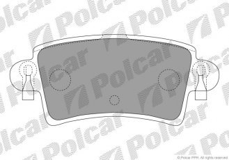 Купить S70-1056 Polcar - Тормозные колодки SRL задние длина:115,7 выс:51,3 толщ:16,8 тормозная система BOSCH RENAULT NISSAN O