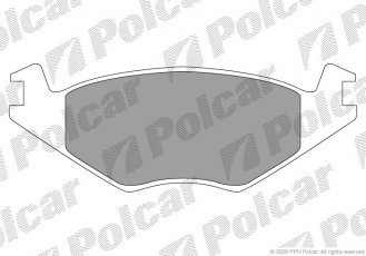Купити S70-0072 Polcar - Гальмівні колодки SRL передні довжина:137,9 вис:51,3 товщ:17 VOLKSWAGEN SEAT (PJ)