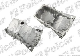 Масляний картер алюміній AUDI A4 (B7) 11.04-/09.06-03.08 (PJ) 1334MO1 Polcar фото 1