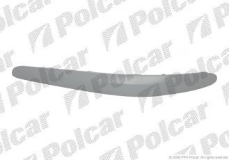 Купити 5016076 Polcar - Накладка бампера права сторона під фарбування MERCEDES E-KLASSE (W211)  03.02-06.06 (PJ)  501607-6