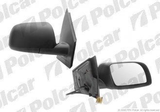 Купити 9526524M Polcar - Дзеркало зовнішнє права сторона управління електр. чорна кришка обігріваєме скло опукле скло