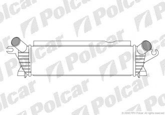 Радиаторы воздуха (Интеркулеры) 6060J81X Polcar фото 1