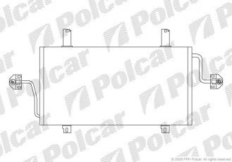 Купить 6041K81X Polcar - Радиаторы кондиционера