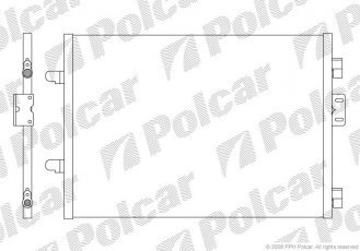 Радиаторы кондиционера 6016K81X Polcar фото 1