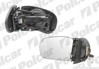 Купить 5003526M Polcar - Зеркало внешнее правая сторона управление электр. без крышки обогреваемое стекло асферичное стекло х
