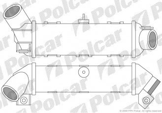 Купити 6713J81X Polcar - Радіатори повітря (Интеркулеры)