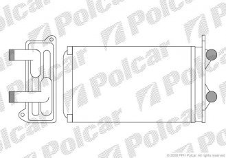Купити 9566N81X Polcar - Радіатори обігріву