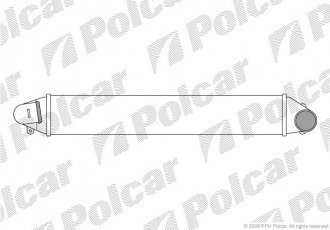 Купить 9550J82X Polcar - Радиаторы воздуха (Интеркулеры)