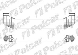 Купити 9550J81X Polcar - Радіатори повітря (Интеркулеры)