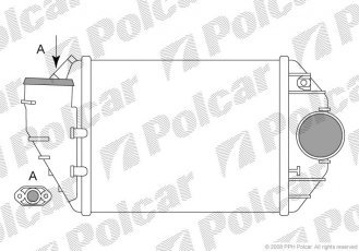 Купить 9548J83X Polcar - Радиаторы воздуха (Интеркулеры)