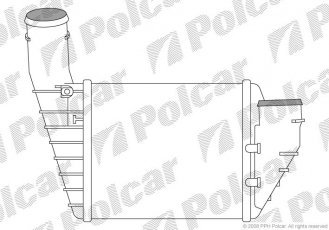 Купити 9548J84X Polcar - Радіатори повітря (Интеркулеры)