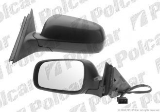 Купить 9548514M Polcar - Зеркало внешнее левая сторона управление электр. черная крышка обогреваемое стекло плоское стекло хр
