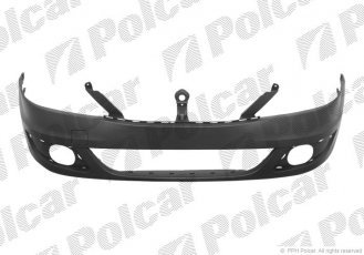 Купить 2801072J Polcar - Бампер передний под покраску (негрунтов.)  отв.для галогенов DACIA LOGAN (SD)  01.09-  (PC)