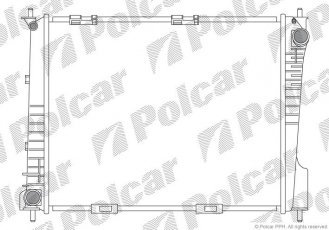 Купить 605508-2 Polcar - Радиатор охлаждения