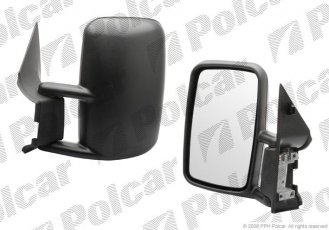 Купить 957151M Polcar - Зеркало левое механическое VW LT28-55 96-06