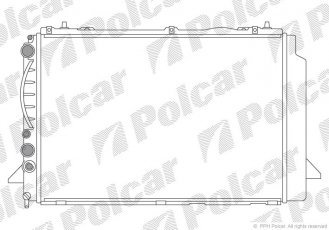 Купити 130808A2 Polcar - Радіатори охолодження